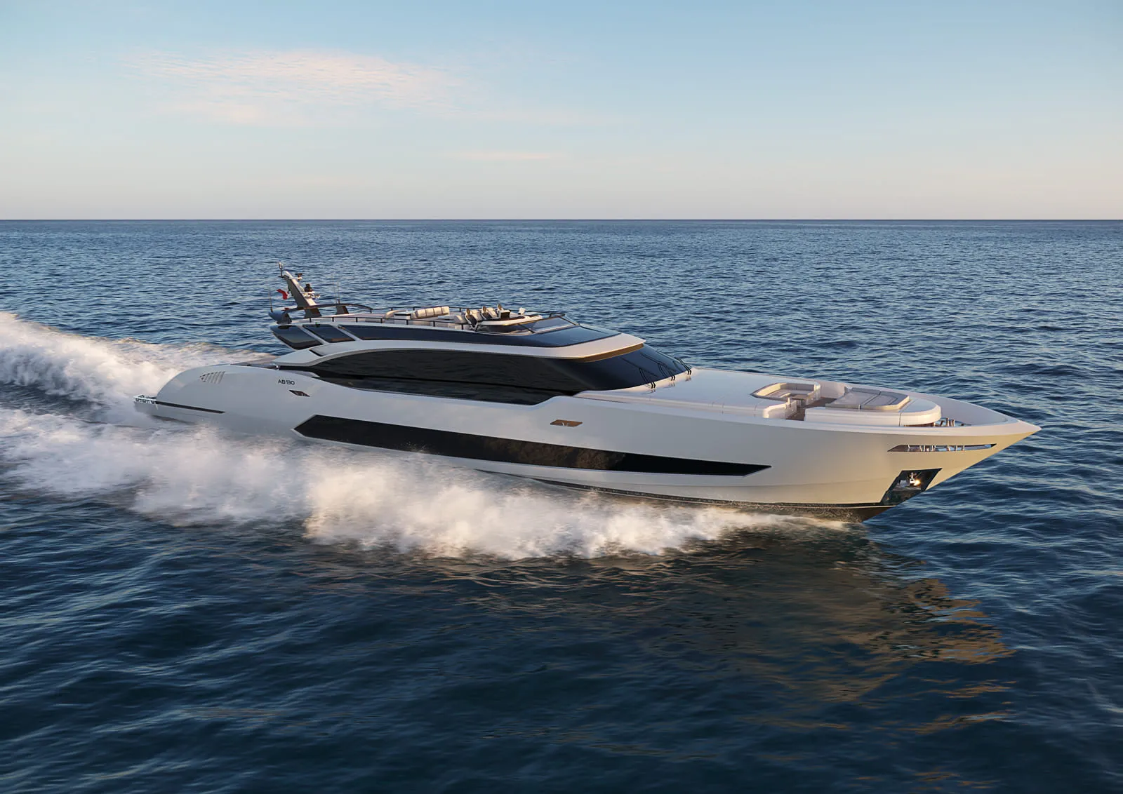 Yacht AB 130 di AB Yachts in navigazione